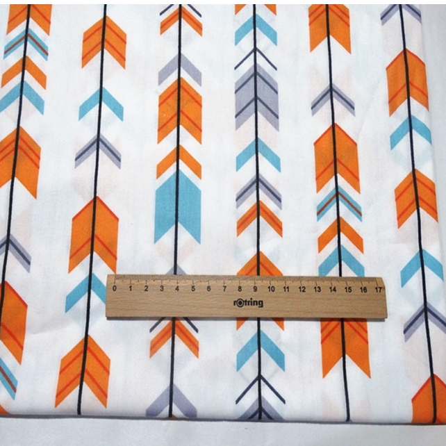 ผ้าคอตตอน 100% ทอทวิล ตัดขายเป็นเมตร หน้ากว้าง1.6 เมตร พิมพ์ลายยูนิคอร์น