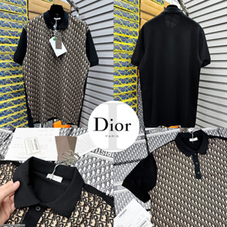 เสื้อโปโล Dior 🏷️ Hiend 1:1 cotton 💯 เสื้อโปโลแบรนด์เนม