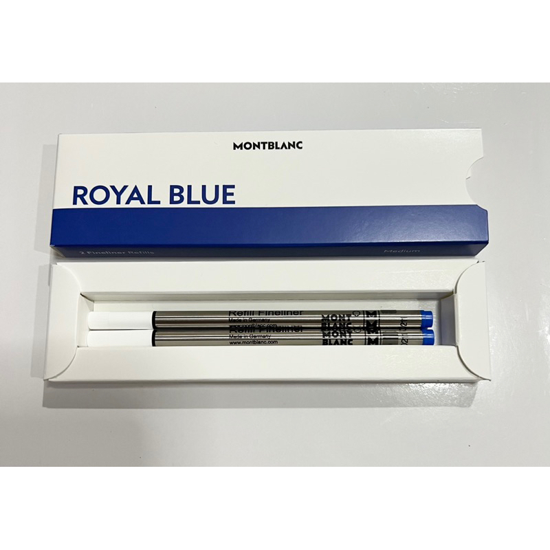 ไส้ปากกา Refill FineLiner size M,B Montblanc - สีดำ/สีน้ำเงิน