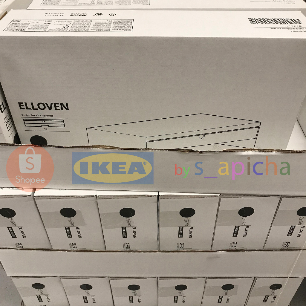 ที่วางจอคอมพิวเตอร์ ชั้นวางจอคอมพิวเตอร์ มีลิ้นชักเก็บของ ใช้งานได้ครบทุกความต้องการ สินค้าคุณภาพ มาตราฐาน อิเกีย IKEA - รูปที่ 5