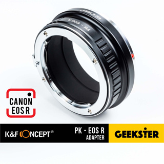 เมาท์แปลง K&amp;F PK - Canon EOSR ( Pentax K - Canon EOS R / RP / ER / RF Lens Adapter / PK-ER / PK-EOSR / R5 / R6 KF )