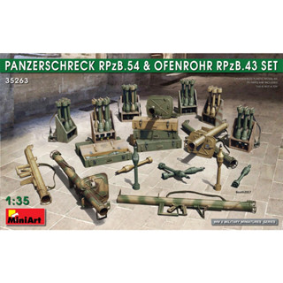 1/35 Panzerschreck Rpzb.54 &amp; Ofenrohr Rpzb.43 Set [MI 35263]