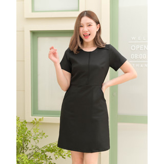 CRAYONBRAND - ชุดเดรส รุ่น Two pocket cutting dress