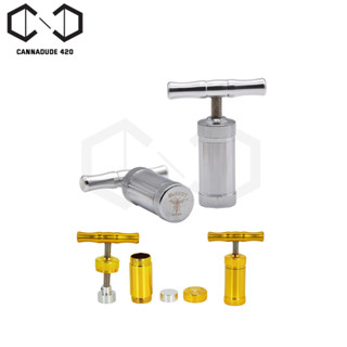 CANNADUDE เครื่องอัดแท่ง อลูมิเนียม Herb Presser Pollen press เครื่องกด เครื่องอัด Crusher Press