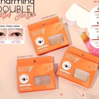 AA-239 ASHLEY(แอชลีย์)CHARMING DOUBLE EYELID STICKER สติกเกอร์ติดตา 2 ชั้น วัสดุผลิตจากญี่ปุ่น