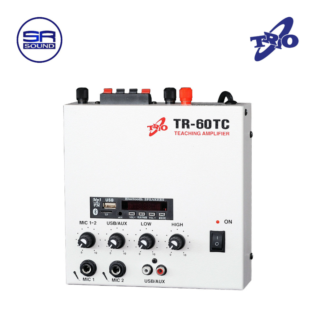 TRIO TR-60TC เครื่องขยายติดห้องเรียน TR 60TC TR 60TC (สินค้าใหม่ ศูนย์ไทย /ออกใบกำกับภาษีได้) มีหน้าร้าน