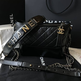 กระเป๋าสะพายข้าง Chanel งาน Vip  หนังแท้ 100%  size 24cm. boxset