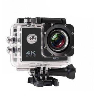 ใหม่กล้องติดหมวกกันน็อคกันน้ำ Sport Cam 4K UHD with WIFI (Sports / Action Camera) กันน้ำ 30m