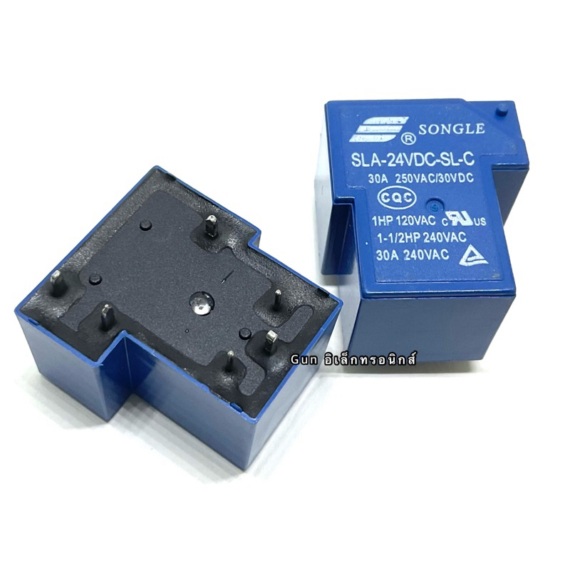 รีเลย์ SLA-24VDC-SL-C 12V/24V 6ขา สำหรับเครื่องเชื่อม 30A สินค้าพร้อมส่ง ออกบิลได้