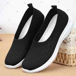 RENBEN ใหม่หนึ่งเท้านุ่ม- soled รองเท้าแม่สบาย ๆ สําหรับฤดูใบไม้ผลิ