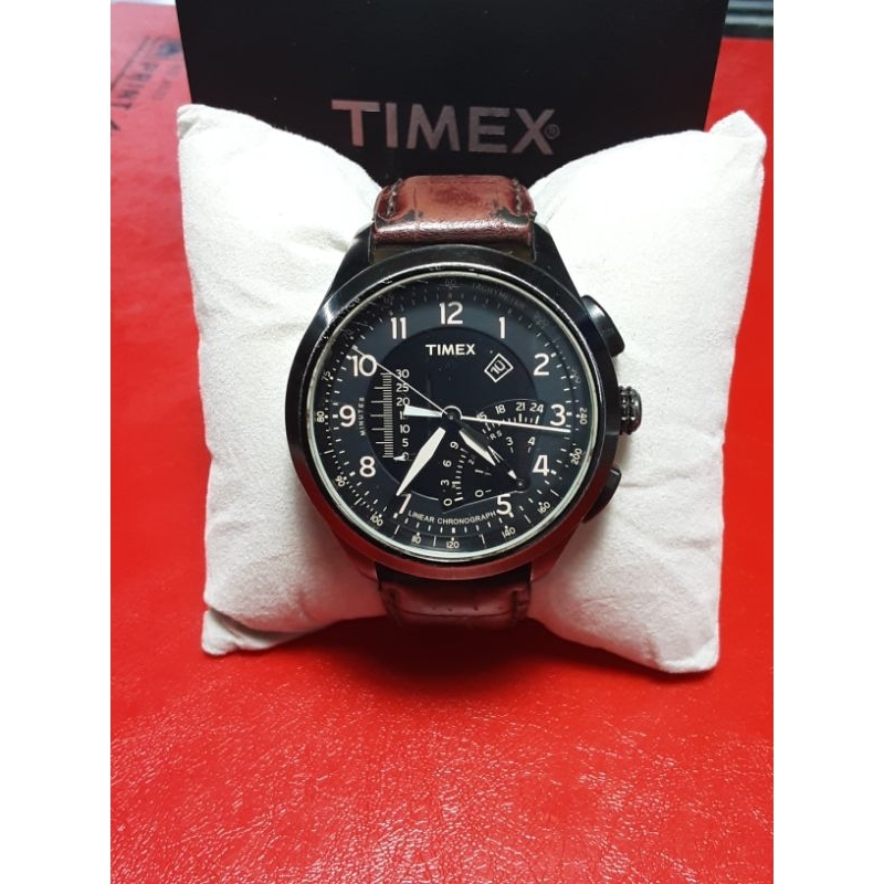 นาฬิกา TIMEX สภาพดี ของมือสองขายถูกพร้อมอุปกรณ์ครบ