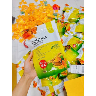 [พร้อมส่ง]🧡PONTINA HERBAL SOAP💚 สบู่สมุนไพรพรทิน่า สบู่พรทิน่า (1 ห่อ 5 ก้อน) ( สูตรใหม่เพิ่มสา