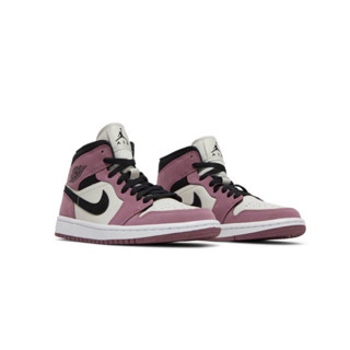 (พร้อมส่ง ของแท้ 100%) AIR JORDAN 1 MID BERRY PINK