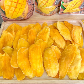 Benefruit มะม่วงอบแห้ง🥭 "ชิ้นใหญ่" เกรดผลไม้ส่งออก สูตรน้ำตาลต่ำ (Dried Mango, Low Sugar) ขนาด 247g. / 812 g.