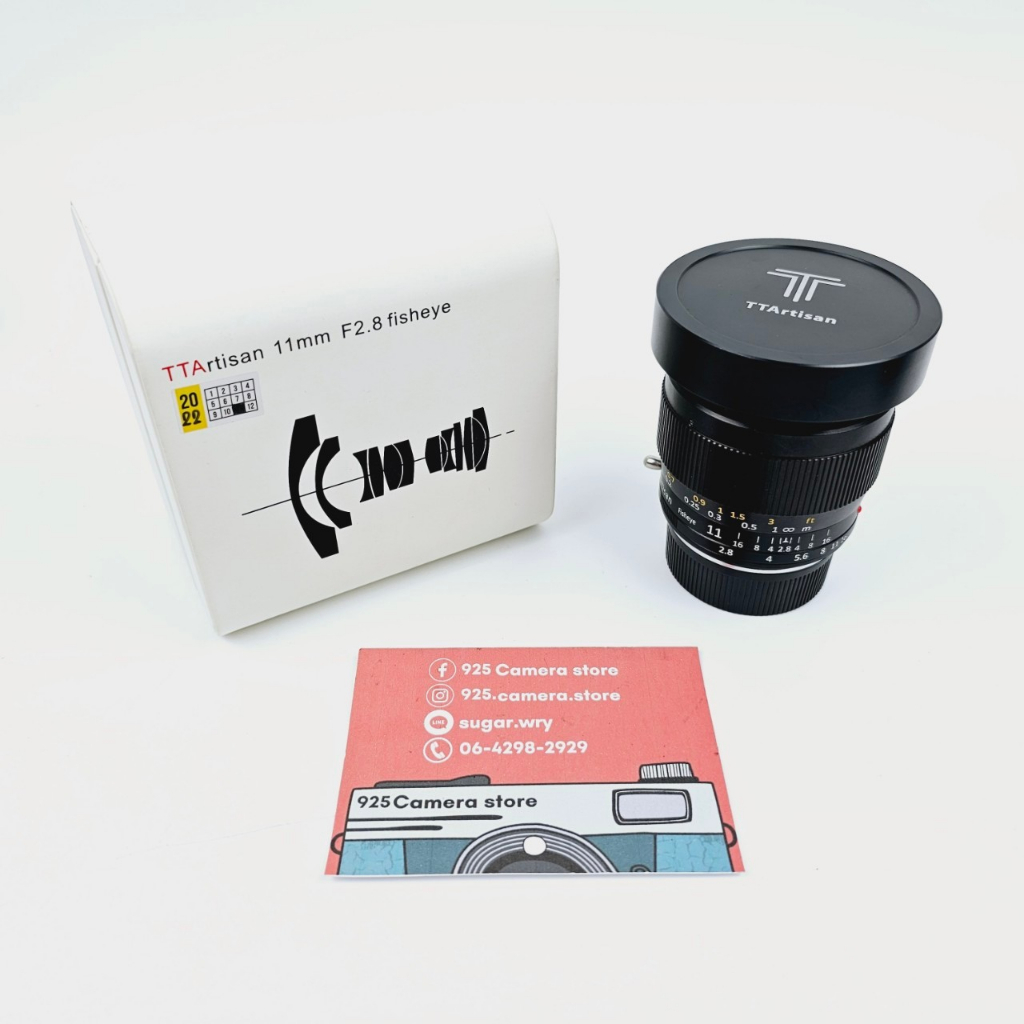 เลนส์มือหมุน TTArtisan 11mm f2.8 fisheye for Leica