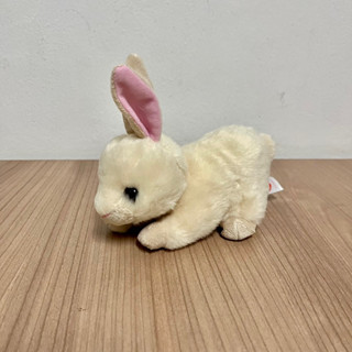 ตุ๊กตากระต่ายสีครีม กระต่ายเหมือนจริง กระต่าย กระต่ายน่ารัก Rabbit stuffed plush toy Rabbit ตุ๊กตาสัตว์เหมือนจริง BUNNY