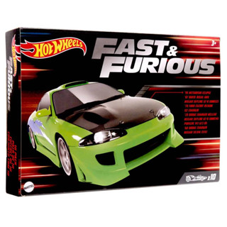 Hot Wheels Fast &amp; Furious 10 Pack ฮอตวีล รถฟาสต์แอนด์ฟิวเรียสแพ็ก 10 คัน รุ่น HNT21