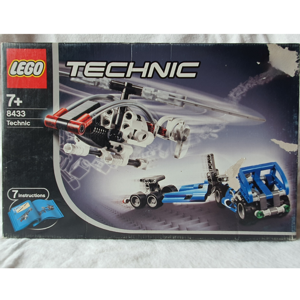 Lego Technic 8433 - Cool Movers ต่อได้ 7 แบบ (รถ-เฮลิคอปเตอร์-มอเตอร์ไซค์)
