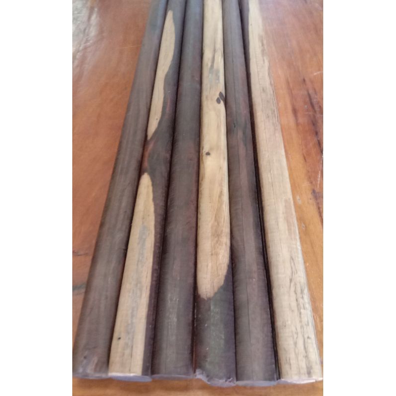 24-98*2*2ซม.คอนนกMไม้พยุงดำ(ขอบกลม)ตกแต่งกรงนก,เสริมมงคล