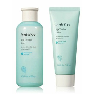 Innisfree Bija Trouble Skin 200ml / Lotion 100ml( Exp.2026)