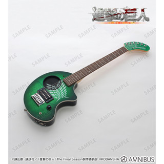 [แท้💯/Pre-Order✈️] Attack on Titan FERNANDES Collaboration Survey Corps ZO-3 Guitar ปิดจอง : 15/06/2023