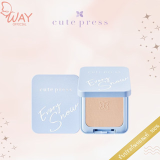 คิวท์เพรส อิเวอร์รี่ สโนว์ ฟาวเดชั่น พาวเดอร์ SPF30/PA++ 12g Cute Press Evory Snow Foundation Powder SPF30/PA++ 12g