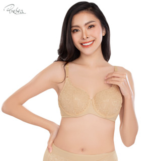 Presea  บราลูกไม้ มีโครงแบบอ่อน Lace bra MA1701