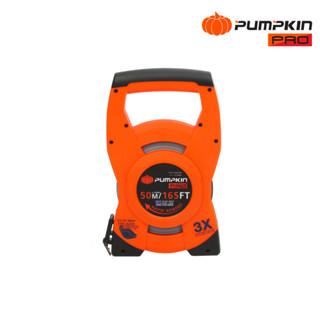 PUMPKIN PRO พัมคินโปร เทปวัดที่สายเหล็ก หุ้มไนล่อน 3 SPEED 30M 11112-N30 / 50M 11113-N50