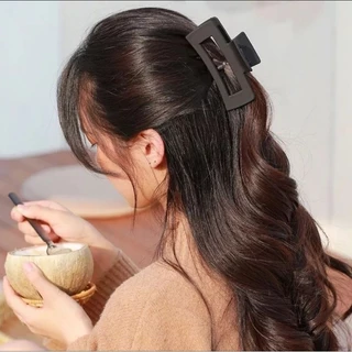 HSG07 กิ๊บหนีบผมแบบเรียบ สไตล์เกาหลี กิ๊บหนีบผมขนาดใหญ่ พร้อมส่งในไทย เก็บโค้ดส่งฟรี