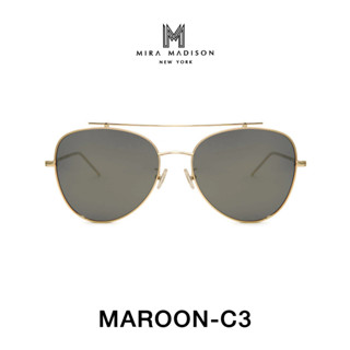 Mira Madison Sunglasses แว่นตากันแดด รุ่น MAROON C3