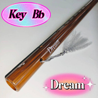 ขลุ่ยเสียงสากล คีย์ Bb รุ่น Dream สีน้ำตาลลายไม้