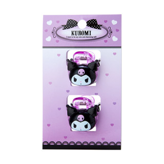 [ส่งตรงจากญี่ปุ่น] Sanrio Kuromi ชุดกิ๊บติดผม แบบใส ขนาดเล็ก ตัวละคร Sanrio ใหม่