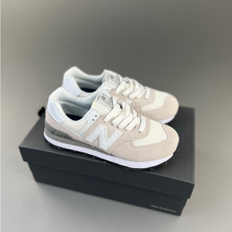 NEW BALANCE NB 2018 574 series รองเท้าวิ่งจ็อกกิ้งสไตล์เรโทรใหม่สไตล์เดียวกันสำหรับผู้ชายและผู้หญิง