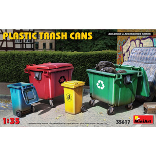 [MiniArt] 1/35 : Plastic Trash Cans [MI 35617]