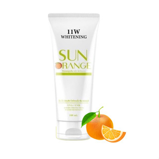 🔸ถูก|แท้🔸 กันแดดลูกส้ม 11W Whitening Sun Orange SPF50 PA+++