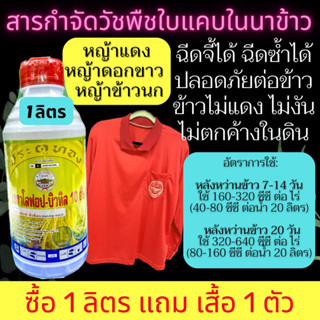 ไซฮาโลฟอบ บิวทิล 10% 1 ลิตร  สารกำจัดวัชพืชใบแคบในนาข้าว  หญ้าแดง หญ้าดอกขาว หญ้าข้าวนก แกรนด์แสตน