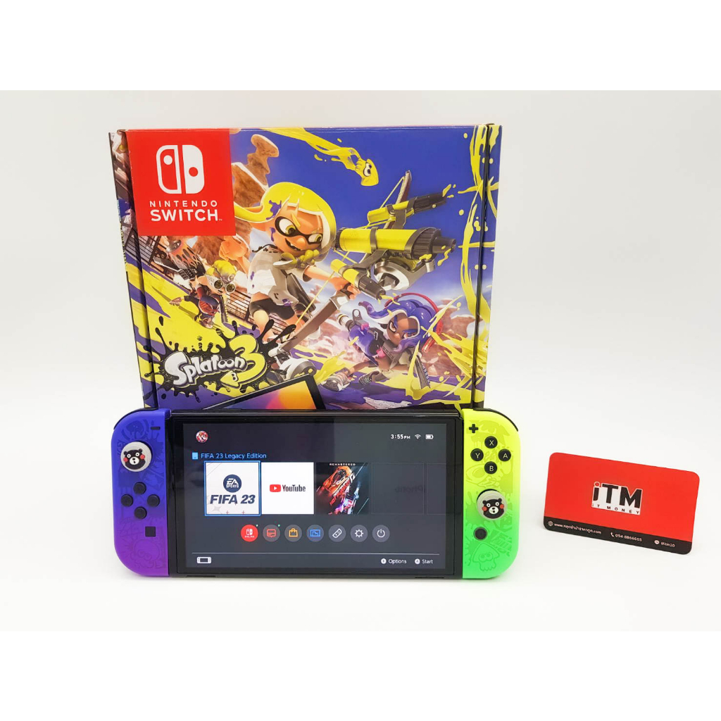 Nintendo switch oled limited edition Splatoon 3