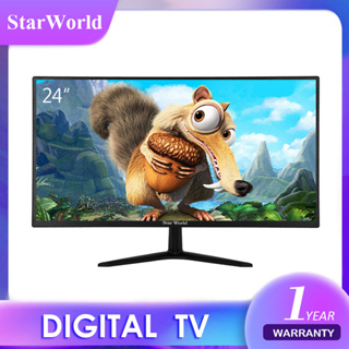 แหล่งขายและราคาStarWorld LED TV 24 นิ้ว ทีวี24นิ้วดิจิตอล Full HD ทีวีจอแบน โทรทัศน์ดิจิตอล ใช้ไฟ12vได้ ใช้เป็นจอคอมได้อาจถูกใจคุณ