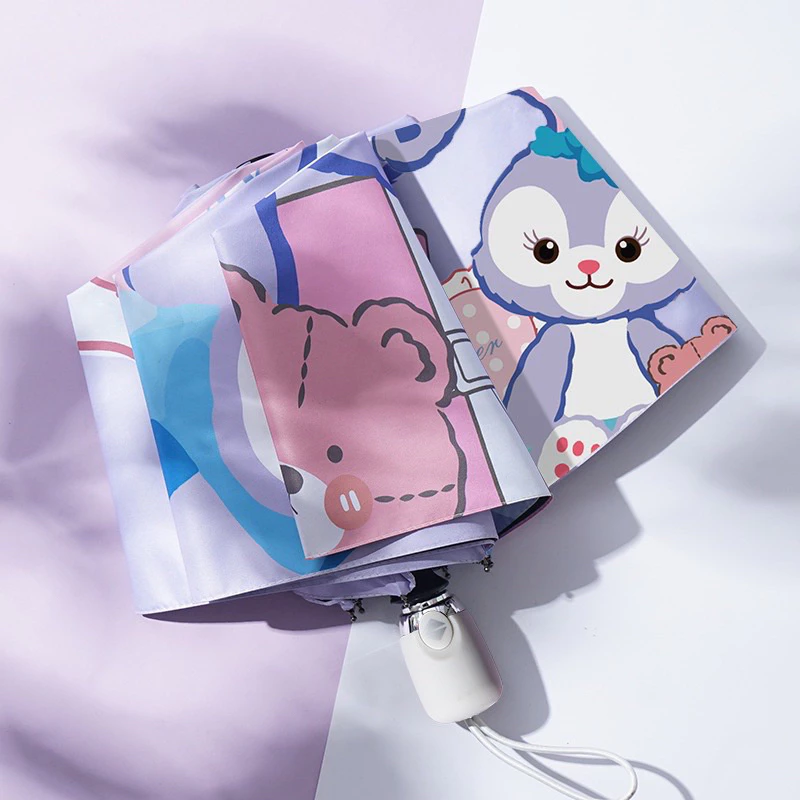 Mimmuffin ร่มพับ Kitty Sanrio Disney กัน UV ออโต้/ธรรมดา thumbnail 8