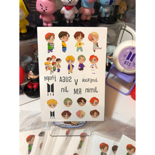 สติ๊กเกอร์รอยสักชั่วคราว แทททู bts tinytan