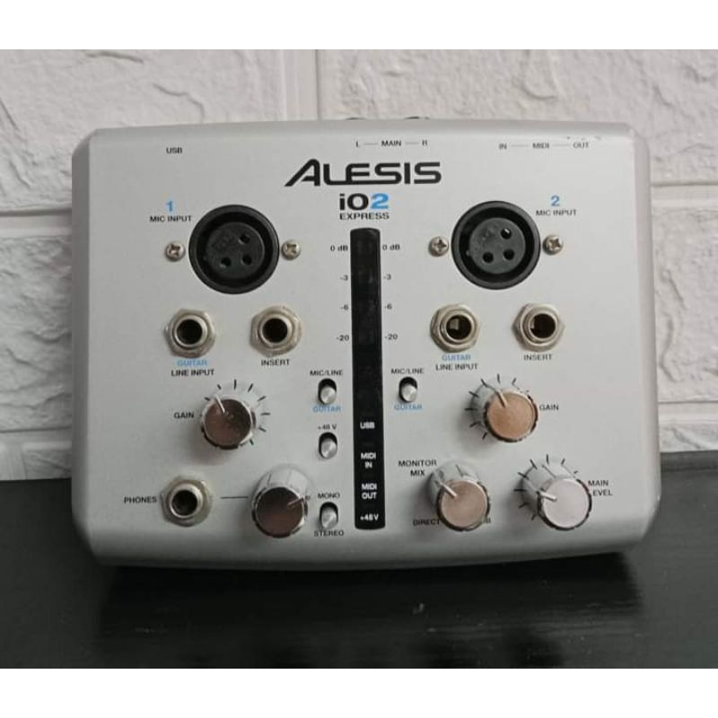 🔥ส่งฟรี🔥ALESIS IO2 EXPRESS [Usb Audio Interface]