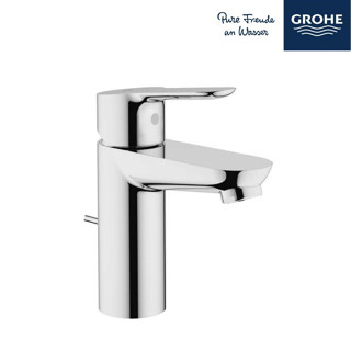 GROHE BAUEDGE ก๊อกผสมอ่างล้างหน้า พร้อมป๊อปอัพ 32819000 SINGLE LEVER BASIN MIXER Bathroom Fitt