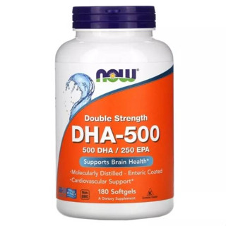 Now Foods, DHA-500/EPA-250, Double Strength, 180 Softgels