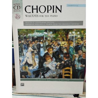 CHOPIN - WALTZES FOR THE PIANO W/CD (ALF)038081307411