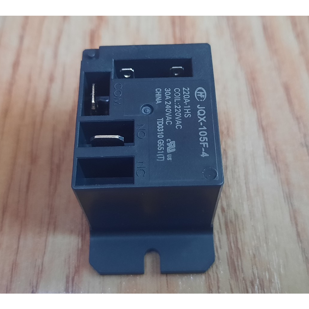 Relay JQX-105F-4 รีเลย์ 220VAC / 12VDC  30A 4ขา ใช้เป็นอะไหล่หรือ ออกแบบเป็นสวิต - รูปที่ 3