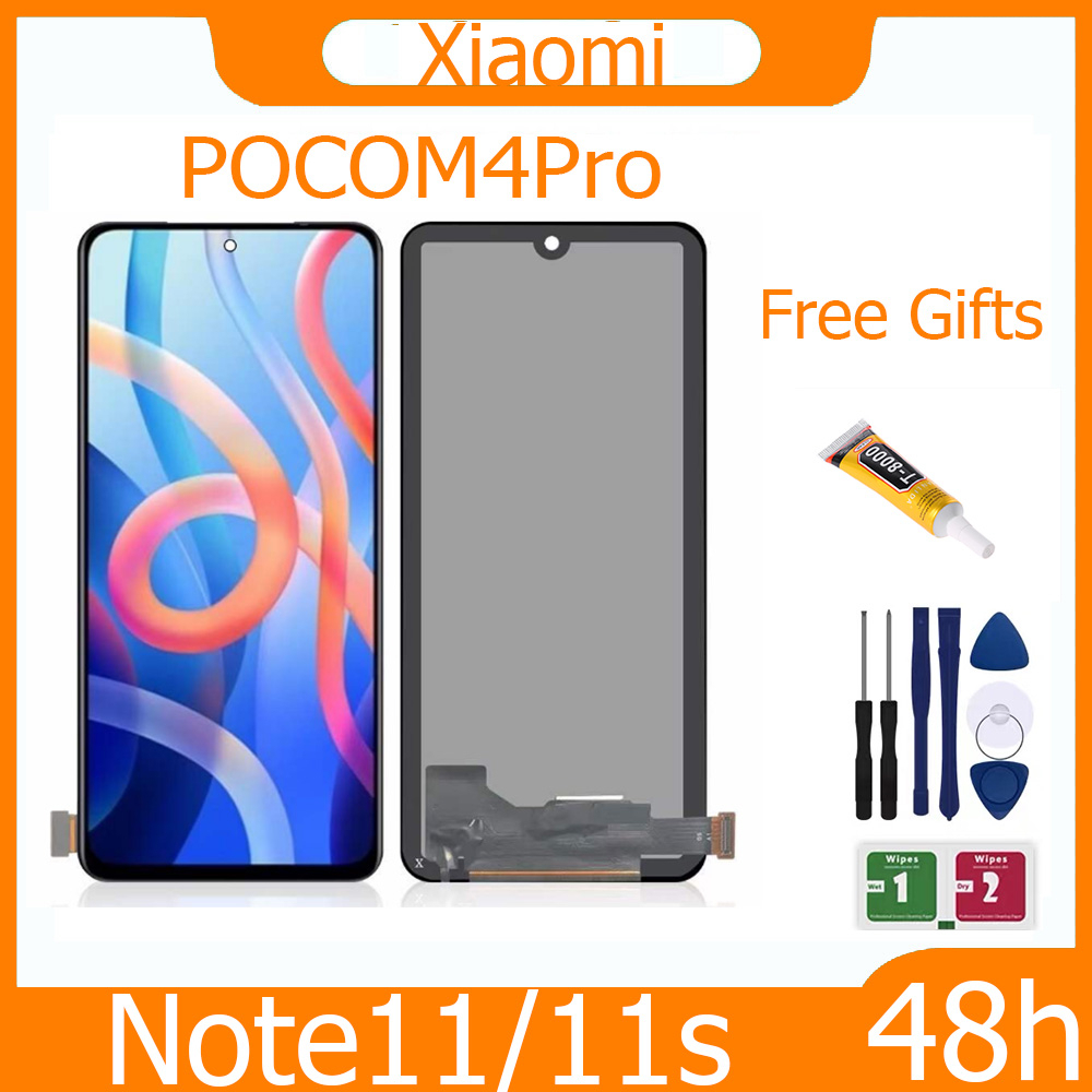 งานแท้ LCD Xiaomi redmi Note11/11s/POCOM4Pro งานแท้ จอ  POCOM4Proหน้าจอพร้อมทัชสกรีน แถมชุดไขควง