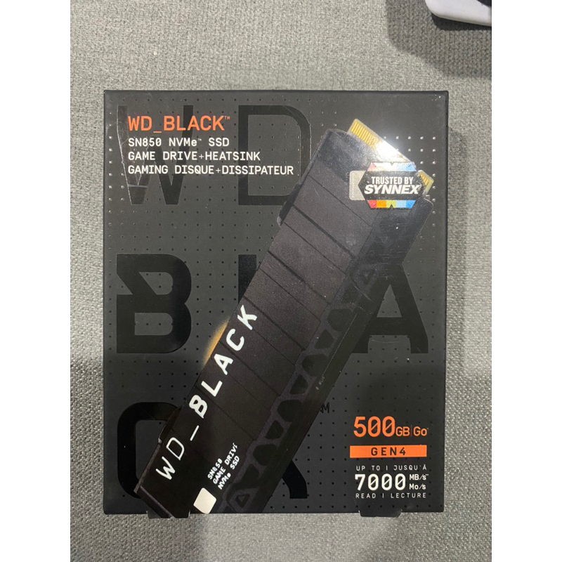 ssd wd black sn850 500GB ประกัน synex มือสอง