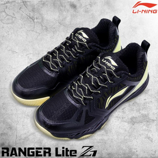 【 ของแท้ 💯% 】รุ่นใหม่! รองเท้าแบดมินตันหลี่หนิง RANGER LITE Z1 สีดำ/ครีม (AYTS075-8)