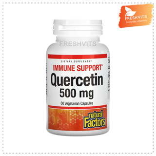 Natural Factors,Quercetin, 500 mg, 60 Vegetarian Capsules