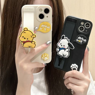 💕พร้อมส่ง💕iPhone 14 13 12 11 Pro Max เคส for เคสไอโฟน11 เรียบง่าย บางเบาพกพาง่าย การ์ตูน Case